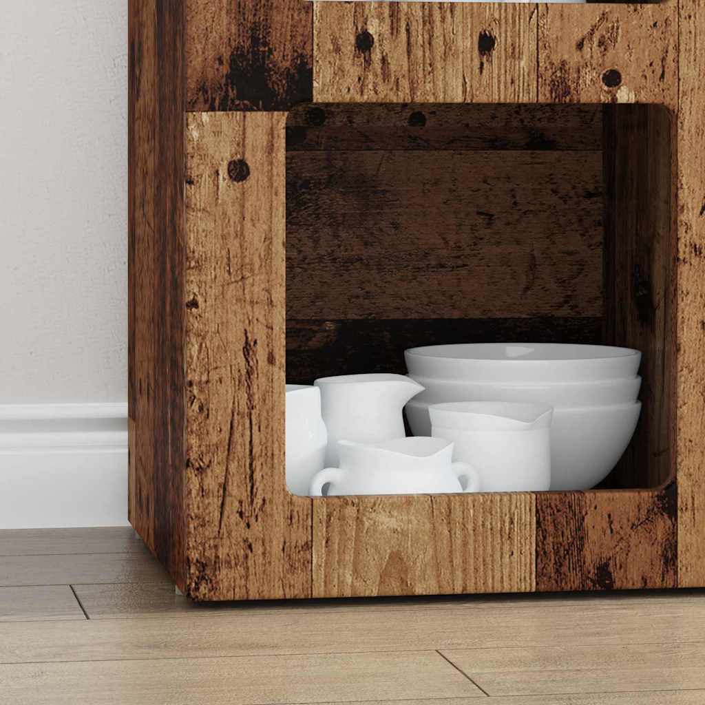 Credenza Legno vecchio 59 x 35 x 80.5 cm Legno multistrato 891322