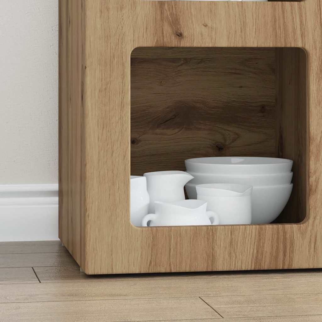 Credenza Rovere artigianale 59 x 35 x 80.5 cm Legno multistrato 891323