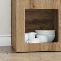 Credenza Rovere artigianale 59 x 35 x 80.5 cm Legno multistrato 891323