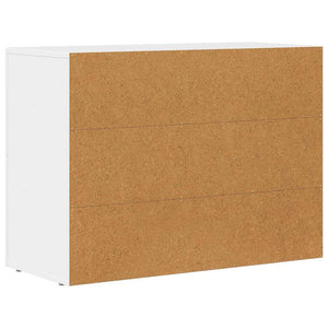 Credenza Bianco 80.5 x 35 x 59 cm Legno multistrato 891324