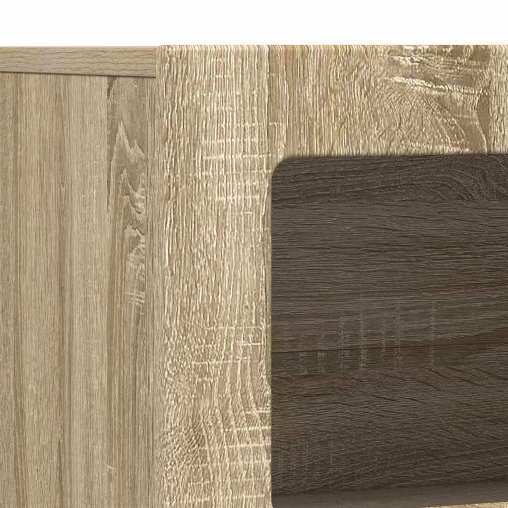 Credenza Rovere Sonoma 80.5 x 35 x 59 cm Legno multistrato 891326