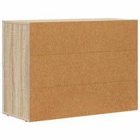 Credenza Rovere Sonoma 80.5 x 35 x 59 cm Legno multistrato 891326