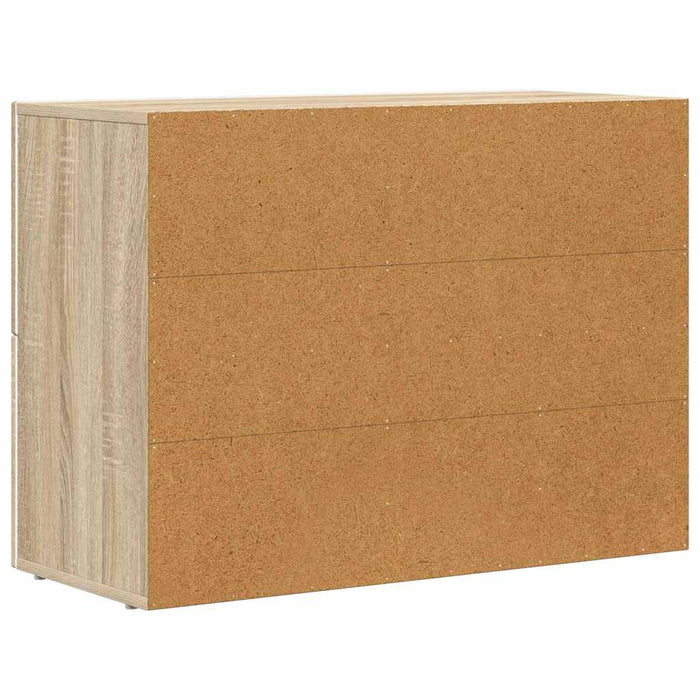 Credenza Rovere Sonoma 80.5 x 35 x 59 cm Legno multistrato 891326