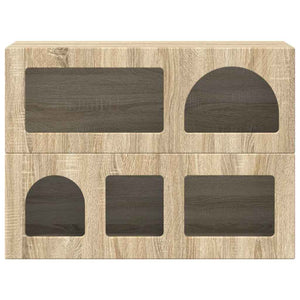 Credenza Rovere Sonoma 80.5 x 35 x 59 cm Legno multistrato 891326