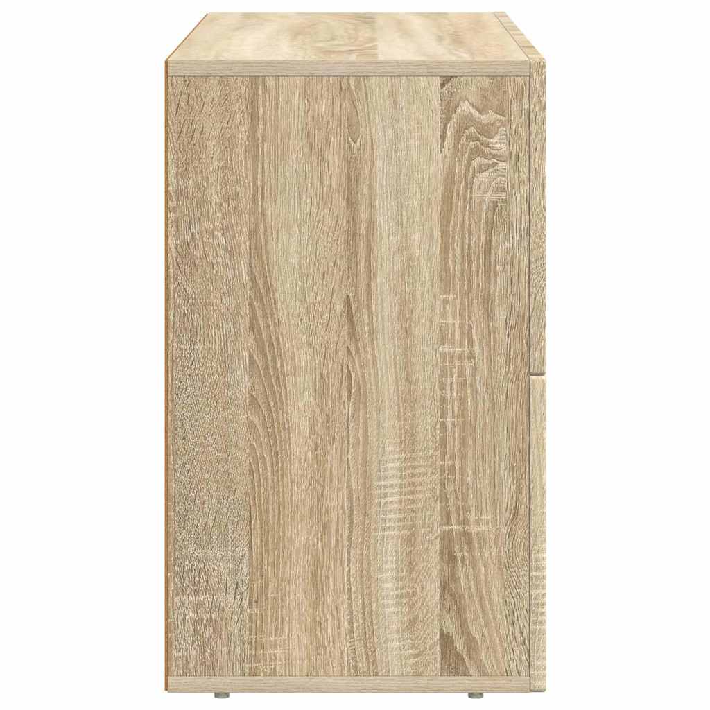 Credenza Rovere Sonoma 80.5 x 35 x 59 cm Legno multistrato 891326