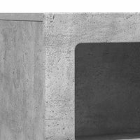 Credenza Grigio cemento 80.5 x 35 x 59 cm Legno multistrato 891327