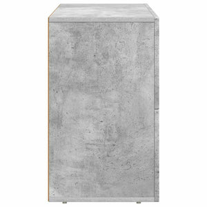 Credenza Grigio cemento 80.5 x 35 x 59 cm Legno multistrato 891327