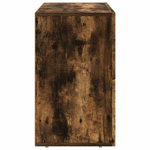 Credenza Rovere fumé 80.5 x 35 x 59 cm Legno multistrato 891329