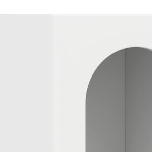 Credenza Bianco 59 x 35 x 100,5 cm Legno multistrato 891334