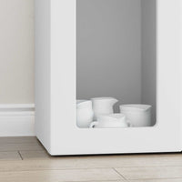 Credenza Bianco 59 x 35 x 100,5 cm Legno multistrato 891334