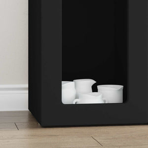 Credenza Nero 59 x 35 x 100,5 cm Legno multistrato 891335