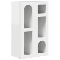 Credenza Bianco Lucido 59 x 35 x 100,5 cm Legno multistrato 891338
