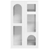 Credenza Bianco Lucido 59 x 35 x 100,5 cm Legno multistrato 891338