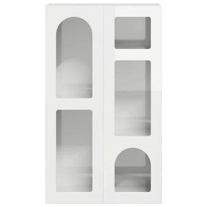 Credenza Bianco Lucido 59 x 35 x 100,5 cm Legno multistrato 891338