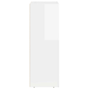 Credenza Bianco Lucido 59 x 35 x 100,5 cm Legno multistrato 891338