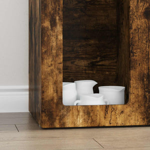 Credenza Rovere fumé 59 x 35 x 100,5 cm Legno multistrato 891339