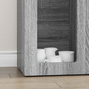 Credenza Grigio Sonoma 59 x 35 x 100,5 cm Legno multistrato 891340