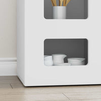 Credenza Bianco 100 x 35 x 59 cm Legno multistrato 891344