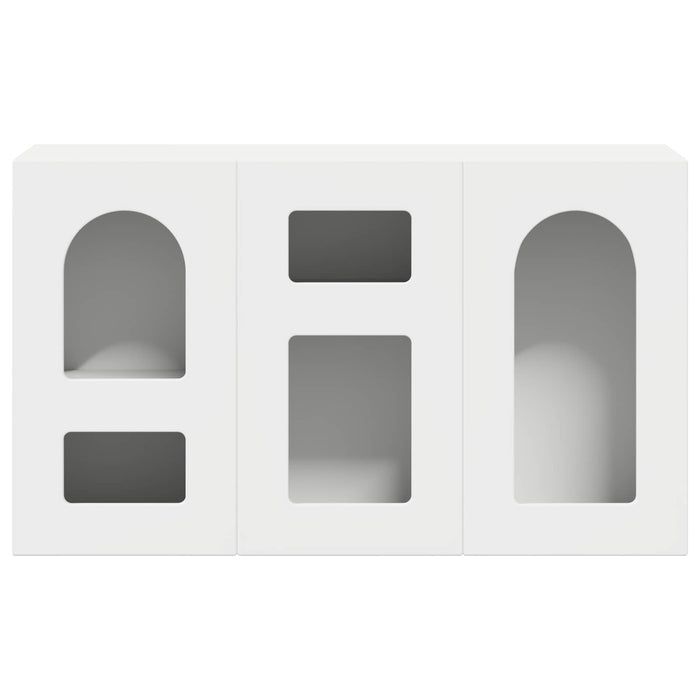 Credenza Bianco 100 x 35 x 59 cm Legno multistrato 891344