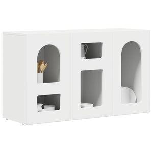 Credenza Bianco 100 x 35 x 59 cm Legno multistrato 891344