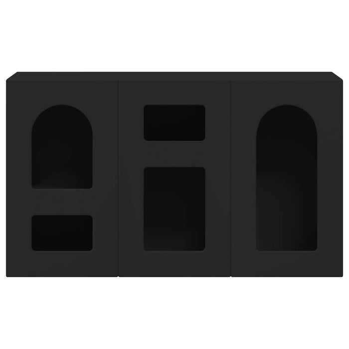 Credenza Nero 100 x 35 x 59 cm Legno multistrato 891345