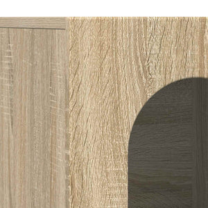 Credenza Rovere Sonoma 100 x 35 x 59 cm Legno multistrato 891346