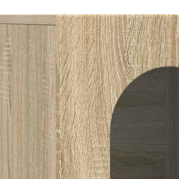 Credenza Rovere Sonoma 100 x 35 x 59 cm Legno multistrato 891346