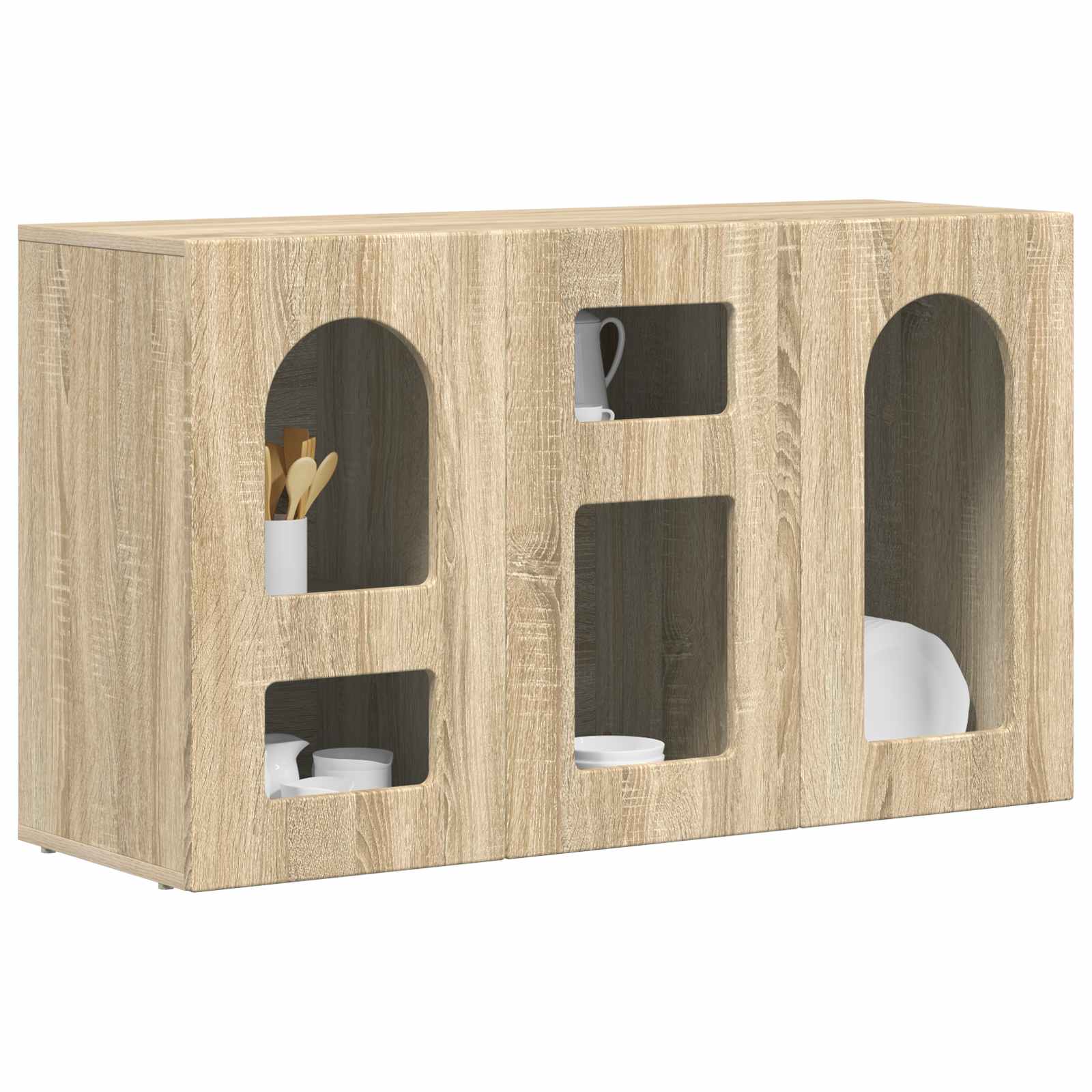 Credenza Rovere Sonoma 100 x 35 x 59 cm Legno multistrato 891346