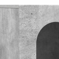 Credenza Grigio cemento 100 x 35 x 59 cm Legno multistrato 891347