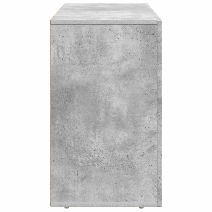 Credenza Grigio cemento 100 x 35 x 59 cm Legno multistrato 891347