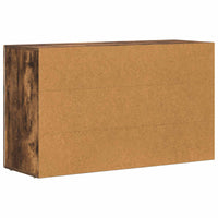 Credenza Rovere fumé 100 x 35 x 59 cm Legno multistrato 891349