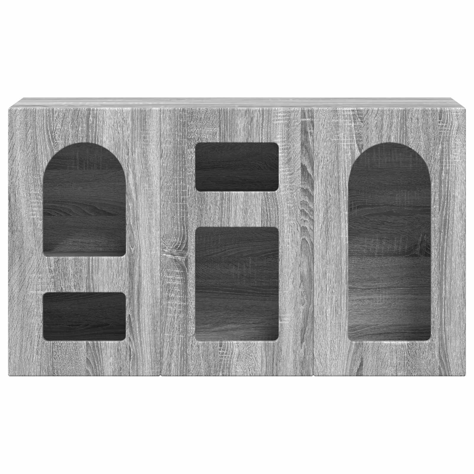 Credenza Grigio Sonoma 100 x 35 x 59 cm Legno multistrato 891350