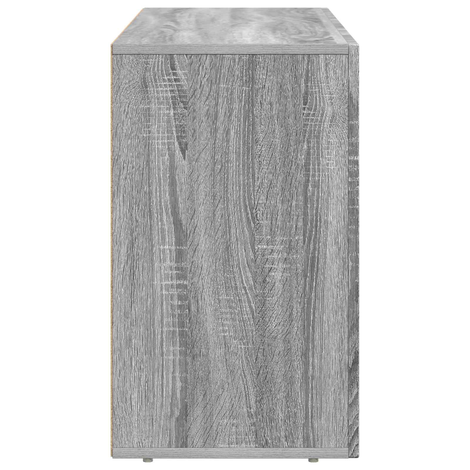 Credenza Grigio Sonoma 100 x 35 x 59 cm Legno multistrato 891350