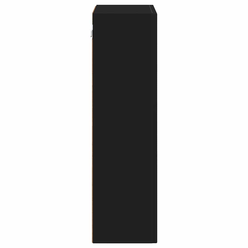 Armadio pensile Nero 59 x 20 x 71.5 cm Legno multistrato 891355