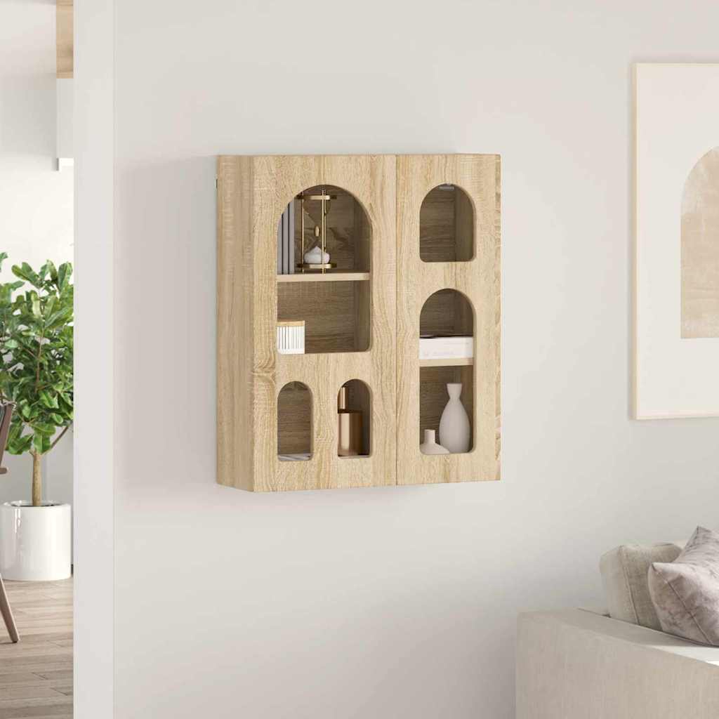 Armadio pensile con lo scaffale Rovere Sonoma 59 x 20 x 71.5 cm 891356