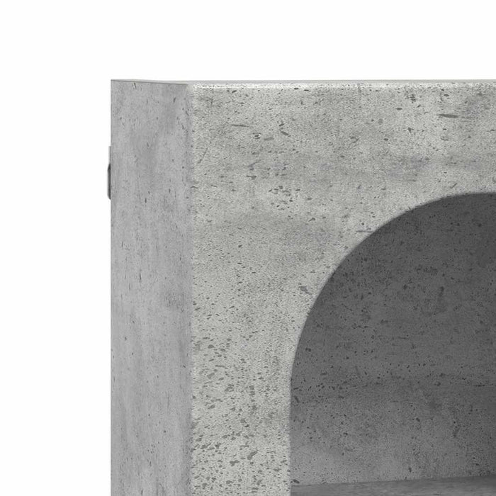 Armadio pensile Grigio cemento 59 x 20 x 71.5 cm 891357