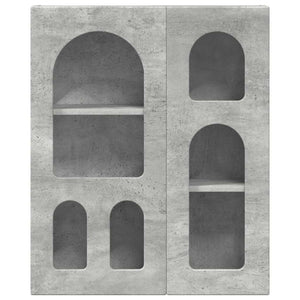 Armadio pensile Grigio cemento 59 x 20 x 71.5 cm 891357