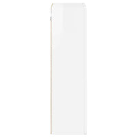 Armadio pensile con lo scaffale Bianco Lucido 59 x 20 x 71.5 cm 891358