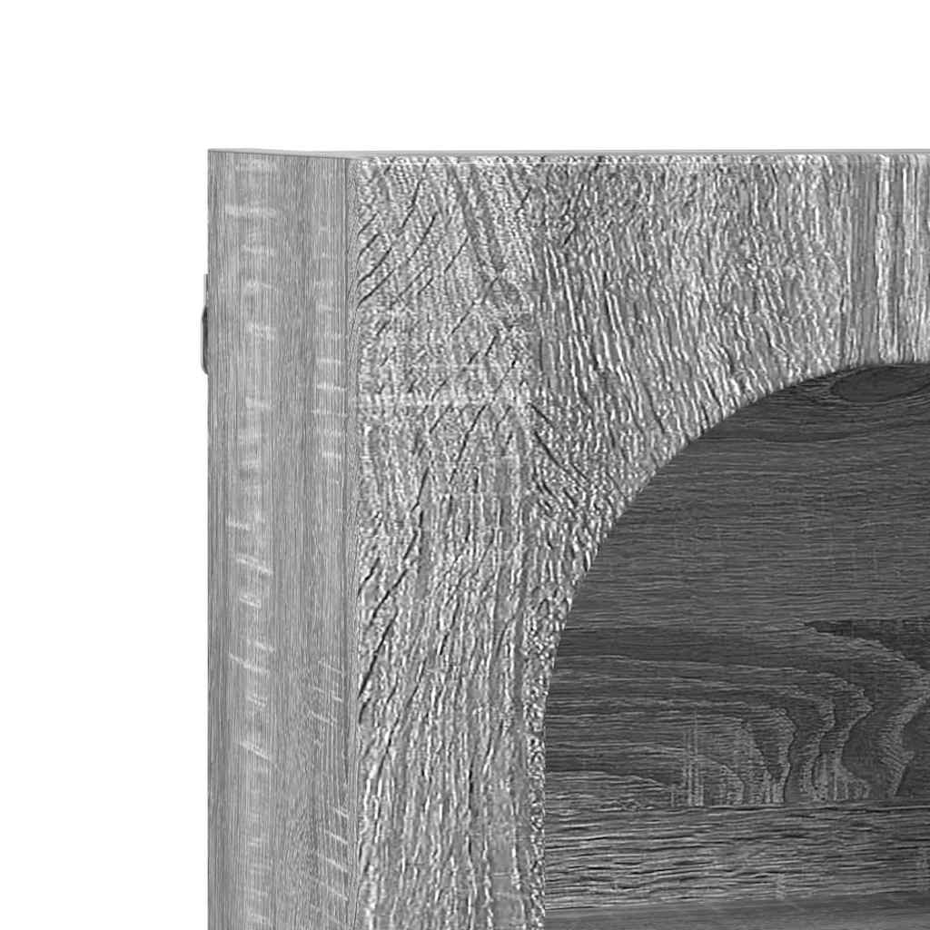 Armadio pensile con lo scaffale Grigio Sonoma 59 x 20 x 71.5 cm 891360