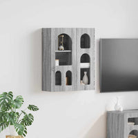 Armadio pensile con lo scaffale Grigio Sonoma 59 x 20 x 71.5 cm 891360