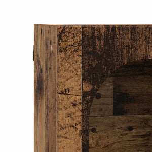 Armadio pensile con lo scaffale Legno vecchio 59 x 20 x 71.5 cm 891362