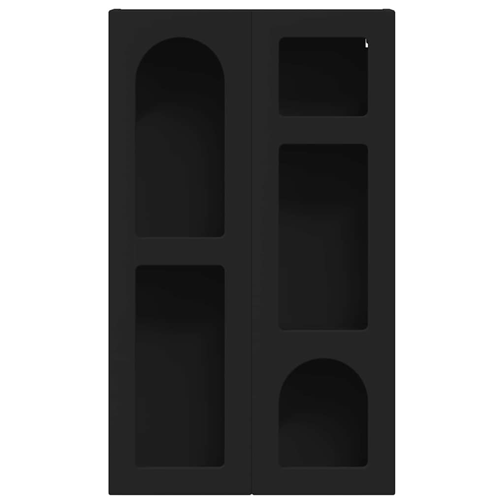 Armadio pensile Nero 59 x 20 x 100 cm Legno multistrato 891365