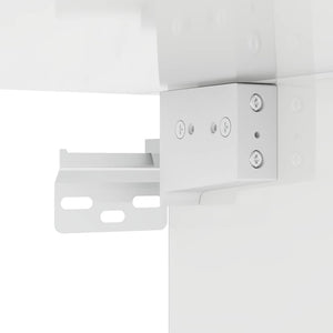 Armadio pensile con lo scaffale Bianco Lucido 59 x 20 x 100 cm 891368