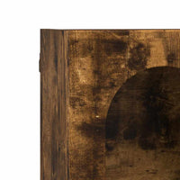 Armadio pensile Rovere fumé 59 x 20 x 100 cm Legno multistrato 891369