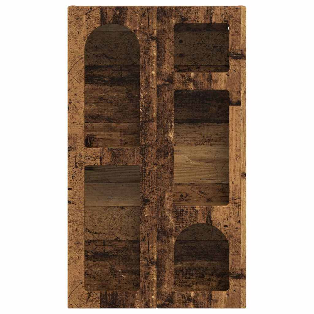 Armadio pensile con lo scaffale Legno vecchio 59 x 20 x 100 cm 891372