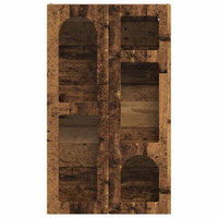 Armadio pensile con lo scaffale Legno vecchio 59 x 20 x 100 cm 891372