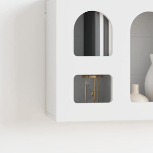 Armadio pensile Bianco 60 x 20 x 40 cm Legno multistrato 891374