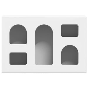 Armadio pensile Bianco 60 x 20 x 40 cm Legno multistrato 891374