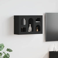 Armadio pensile Nero 60 x 20 x 40 cm Legno multistrato 891375