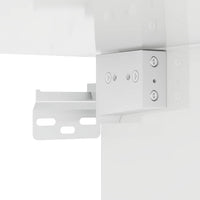 Armadio pensile Bianco Lucido 60 x 20 x 40 cm Legno multistrato 891378